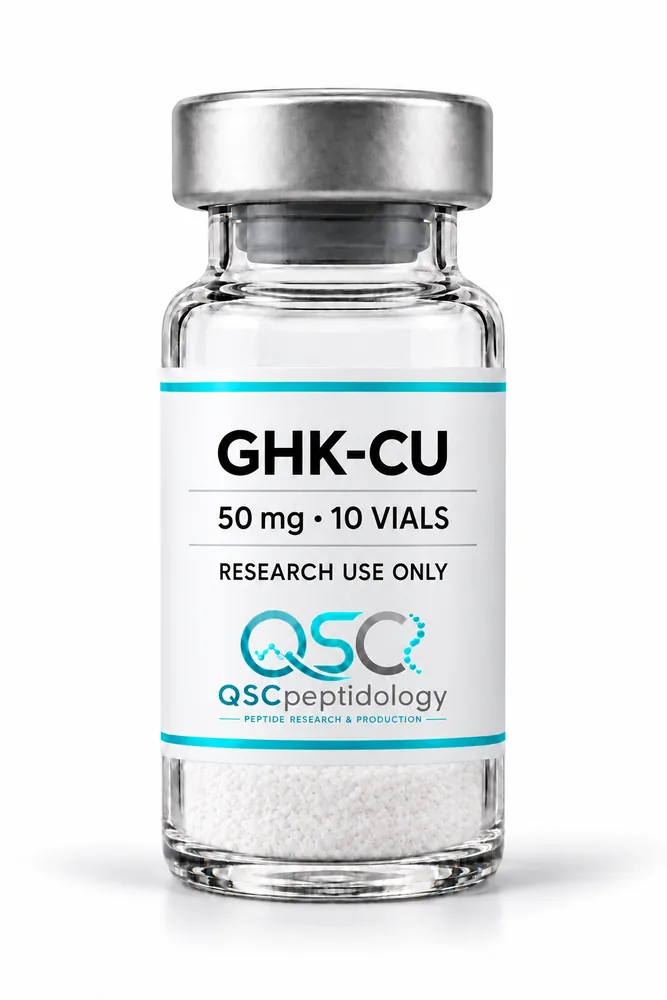 GHK-Cu 50mg (10 viaali pakend) QSC Peptidology
