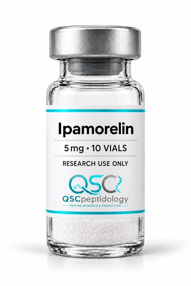 Ipamorelin 5mg (10 viaali pakend) QSC Peptidology