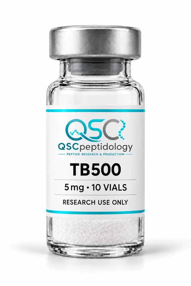 TB-500 5mg (10 viaali pakend) QSC Peptidology